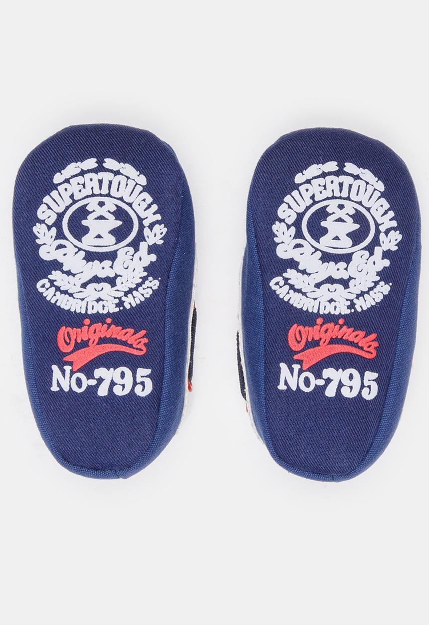 Pop Candy - Boys Boat Shoe Dark Blue