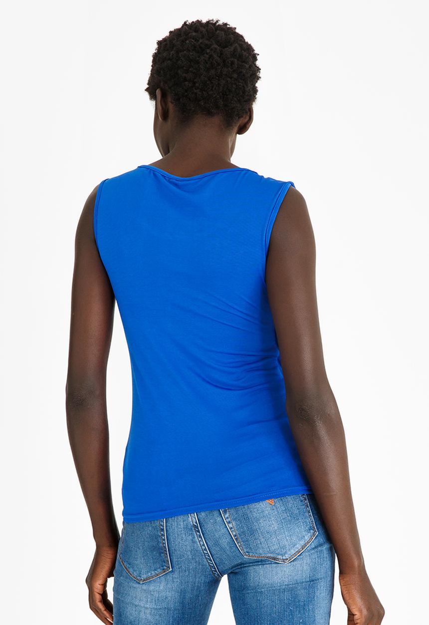 edit - Drape Wrap Over Top Cobalt
