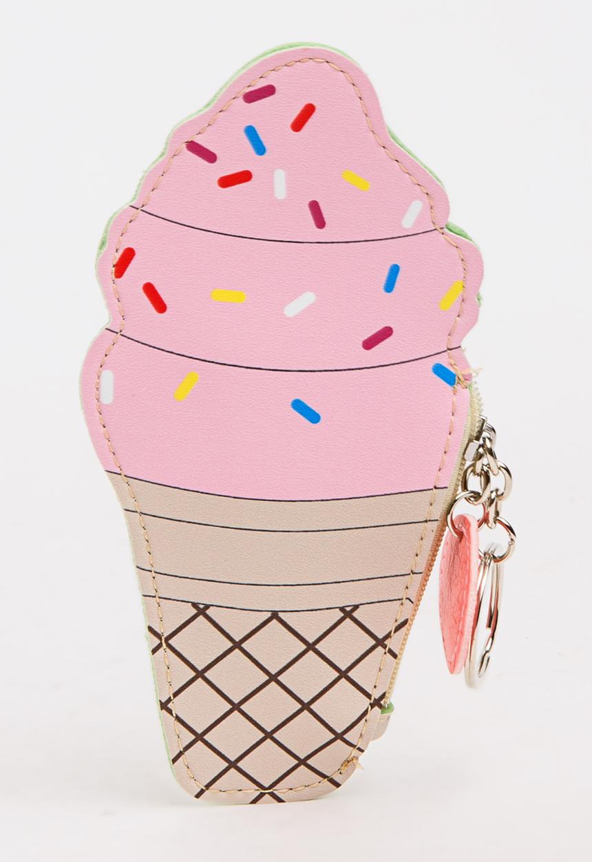 Pop Candy - Girls Ice-Cream Coin Purse Multi-colour