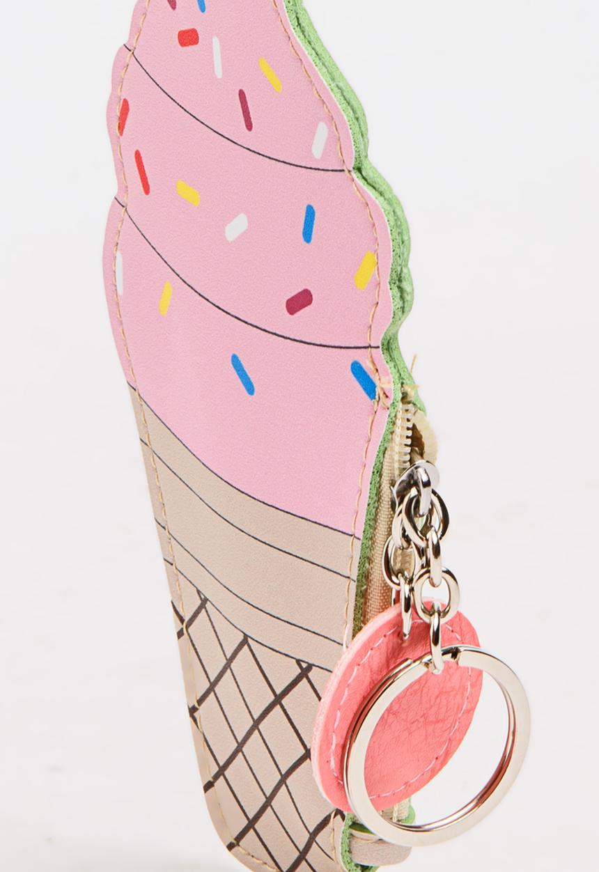 Pop Candy - Girls Ice-Cream Coin Purse Multi-colour