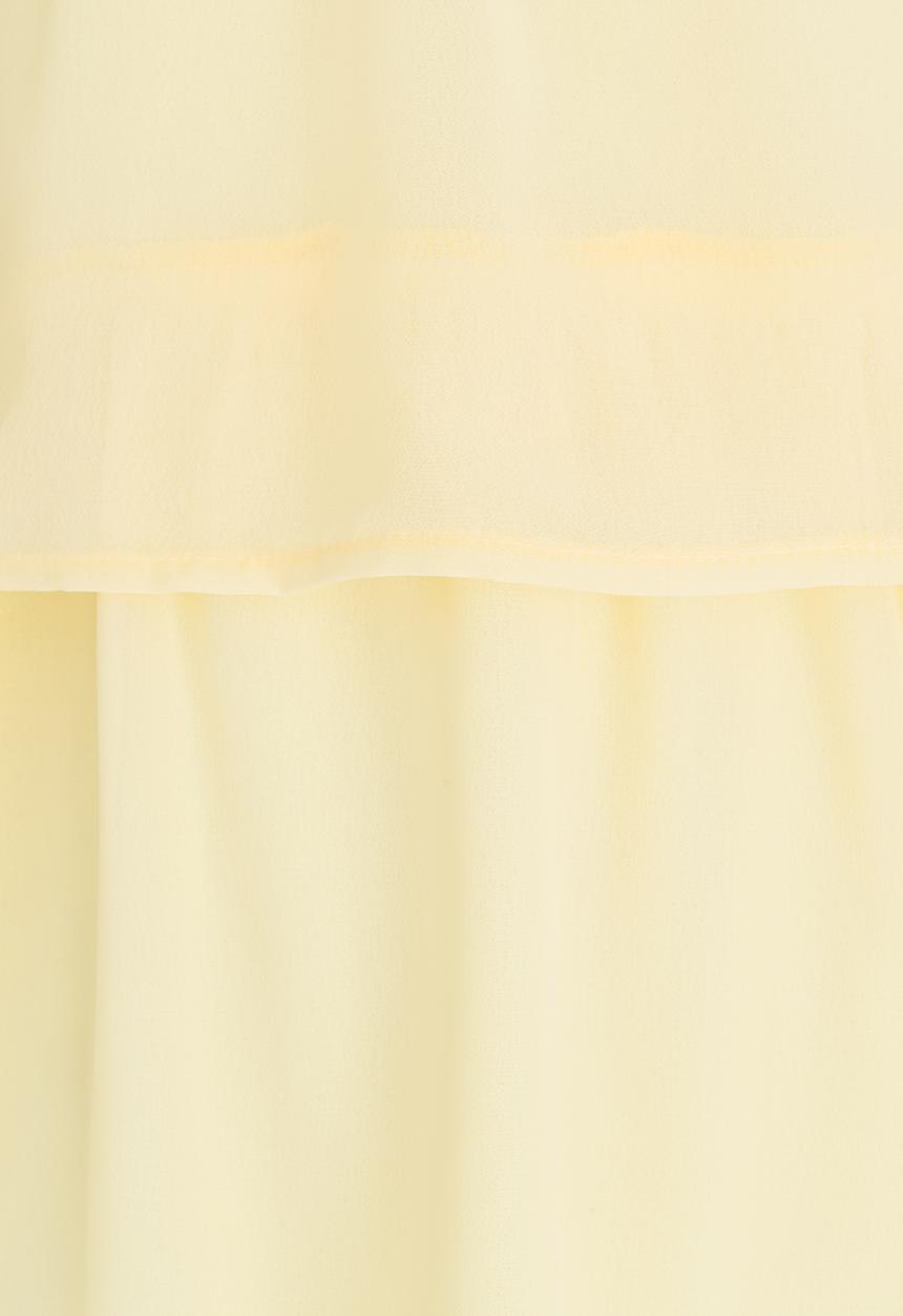 Rebel Republic - Chiffon Hi-Low Dress Yellow