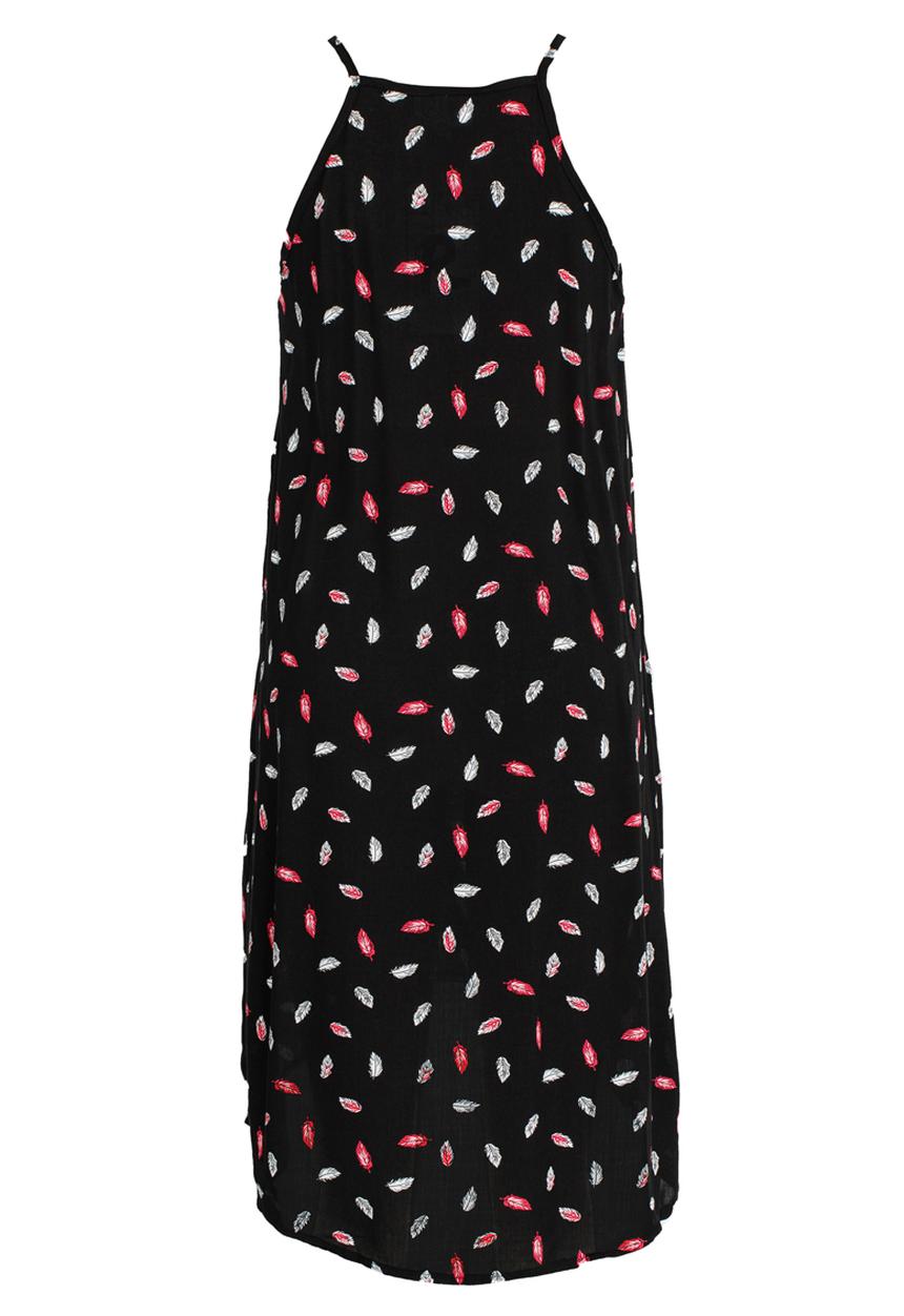 Rebel Republic - Hi-Low Woven Dress Black