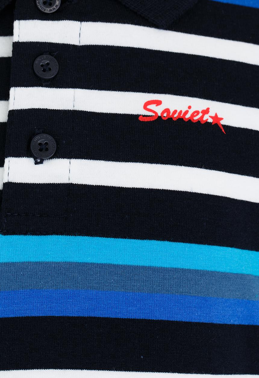 SOVIET - Verona Polo Tee Navy