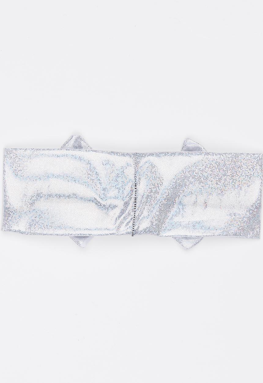 Pop Candy - Girls Bow Headband Silver