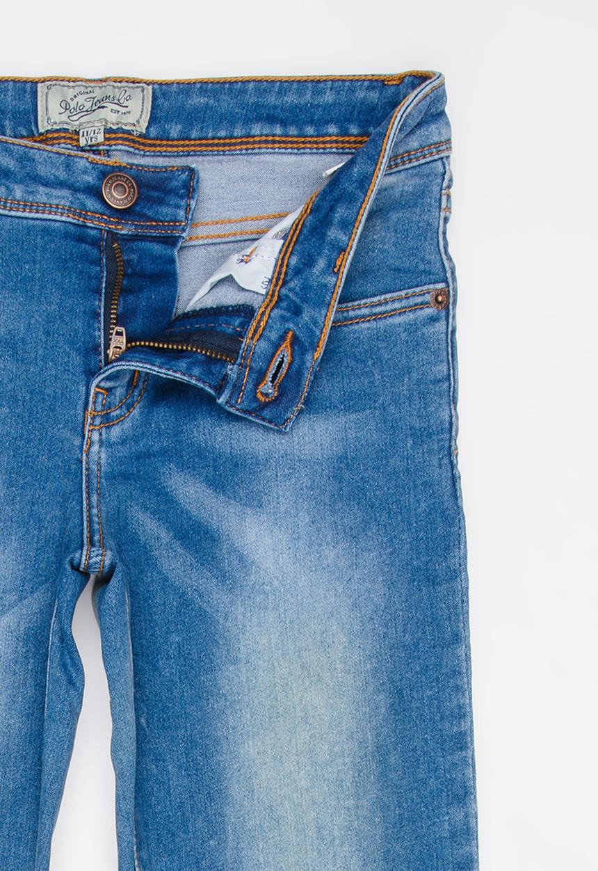POLO - Girls Skinny Blue