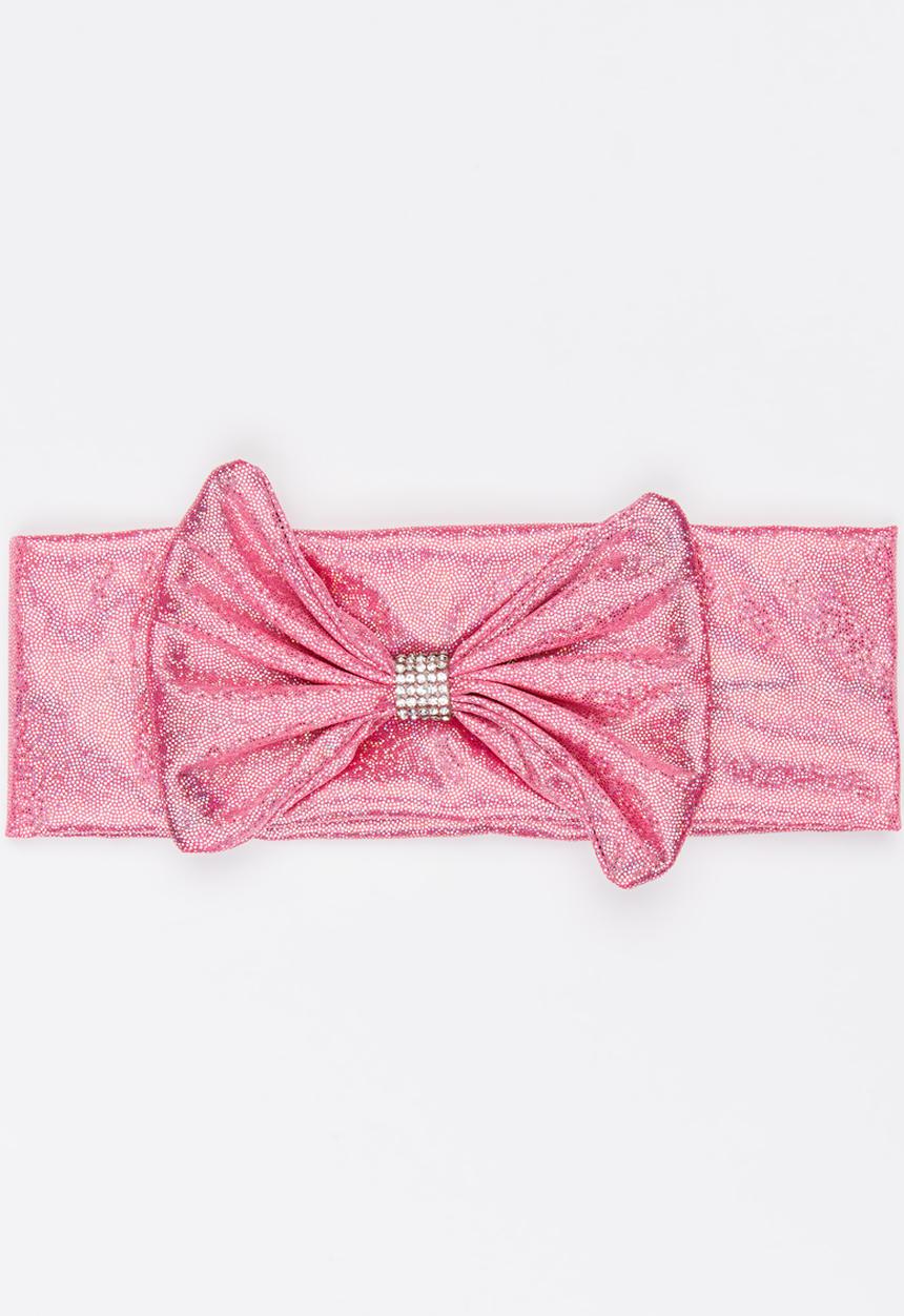 Pop Candy - Girls Bow Headband Pale Pink
