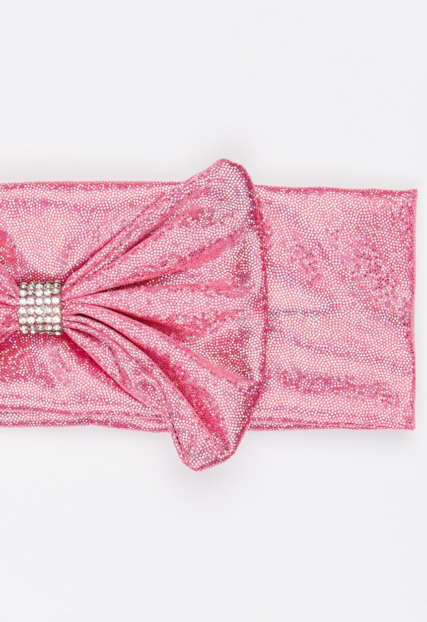 Pop Candy - Girls Bow Headband Pale Pink