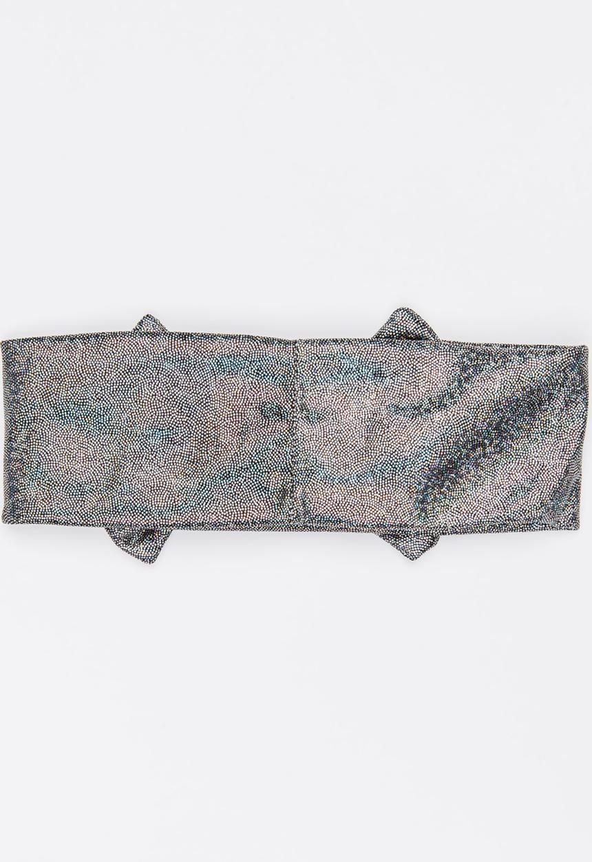 Pop Candy - Girls Bow Headband Silver