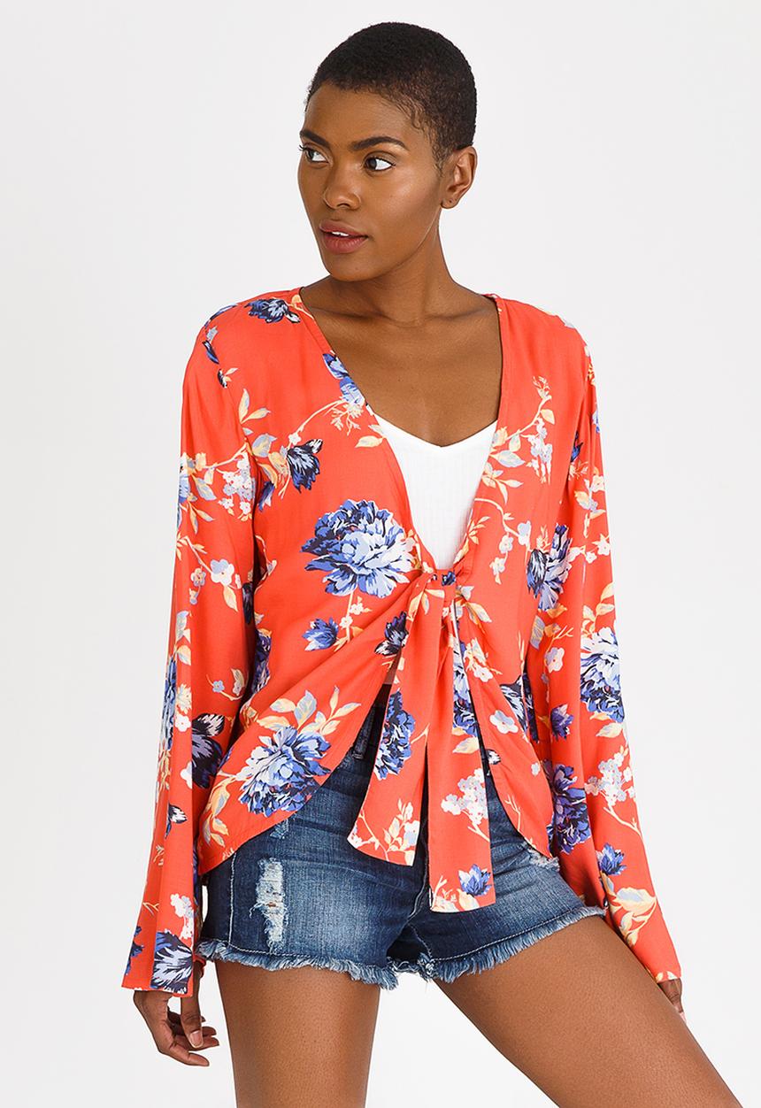 Rip Curl - Eastern Tide Shirt Coral