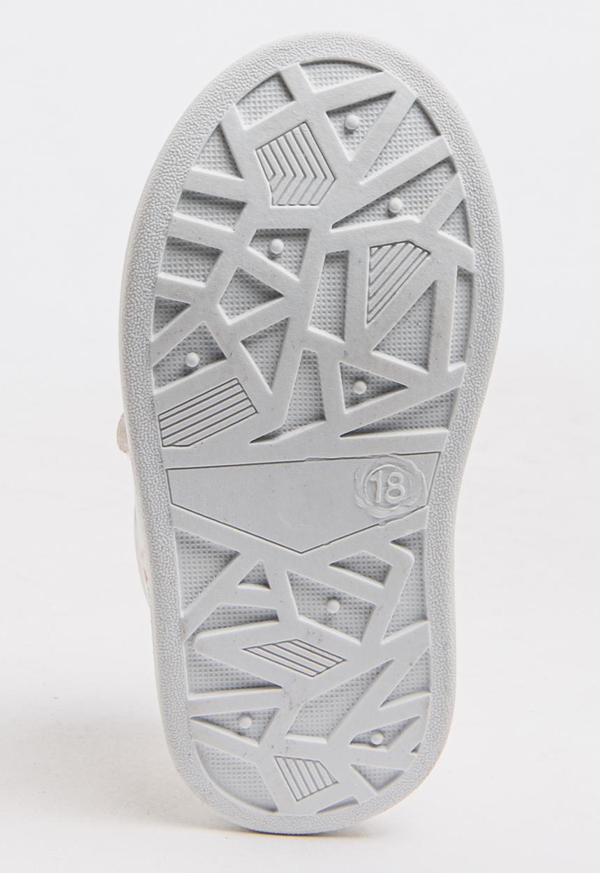Pop Candy - Girls Floral Printed Sneaker White