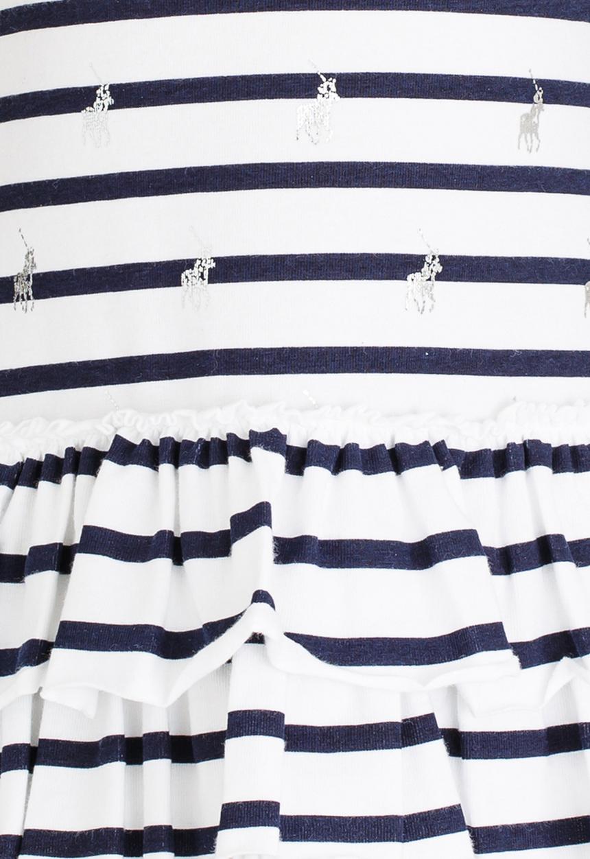 POLO - Alexis SS Printed Dress Navy