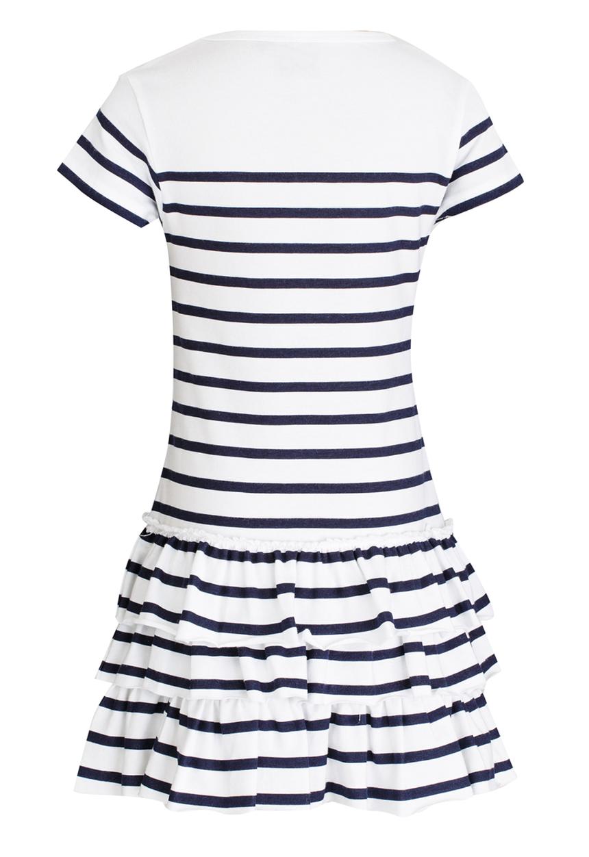 POLO - Alexis SS Printed Dress Navy