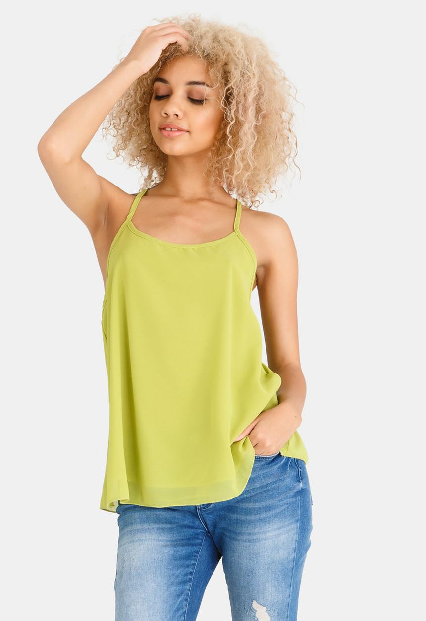 c(inch) - Easy Fit Cami Green