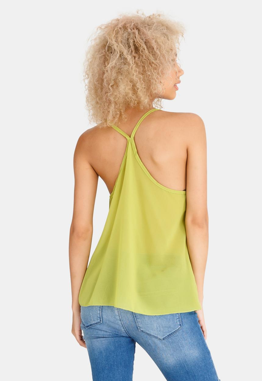 c(inch) - Easy Fit Cami Green