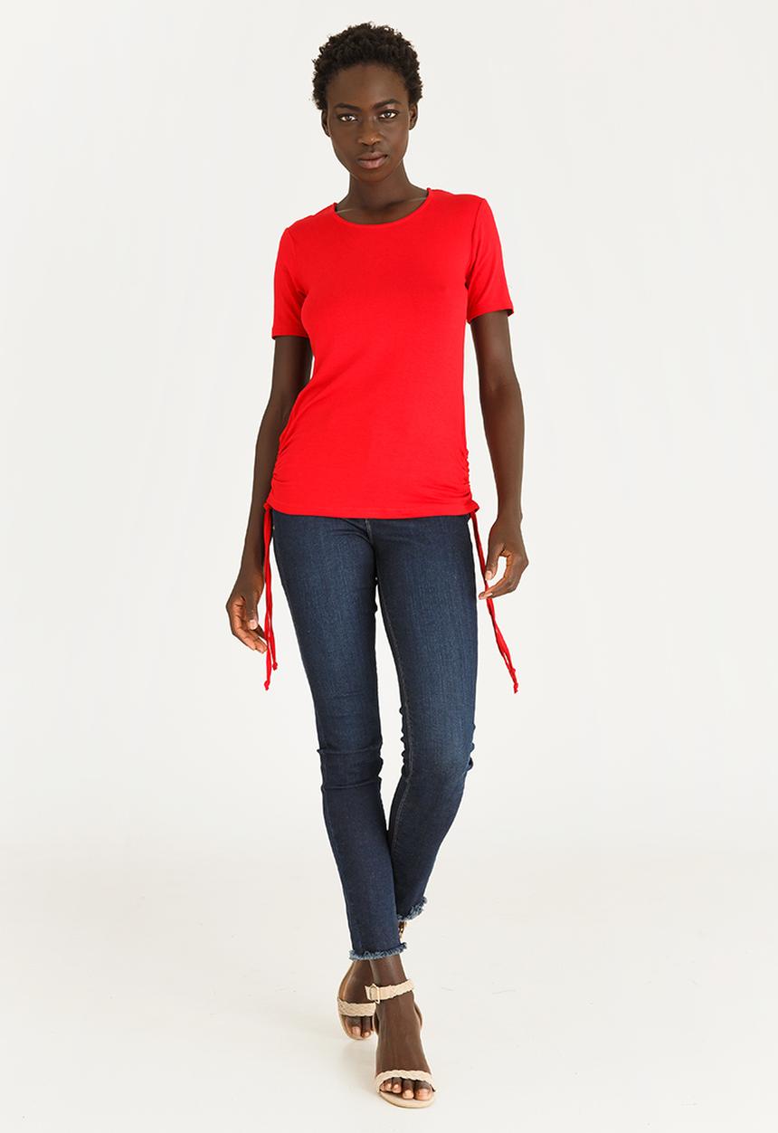 edit - Drawchord Tee Red