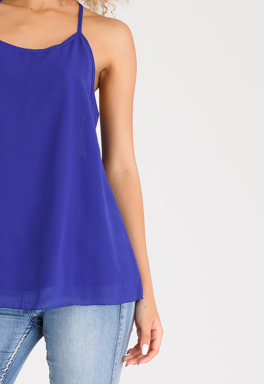 c(inch) - Easy Fit Cami Cobalt