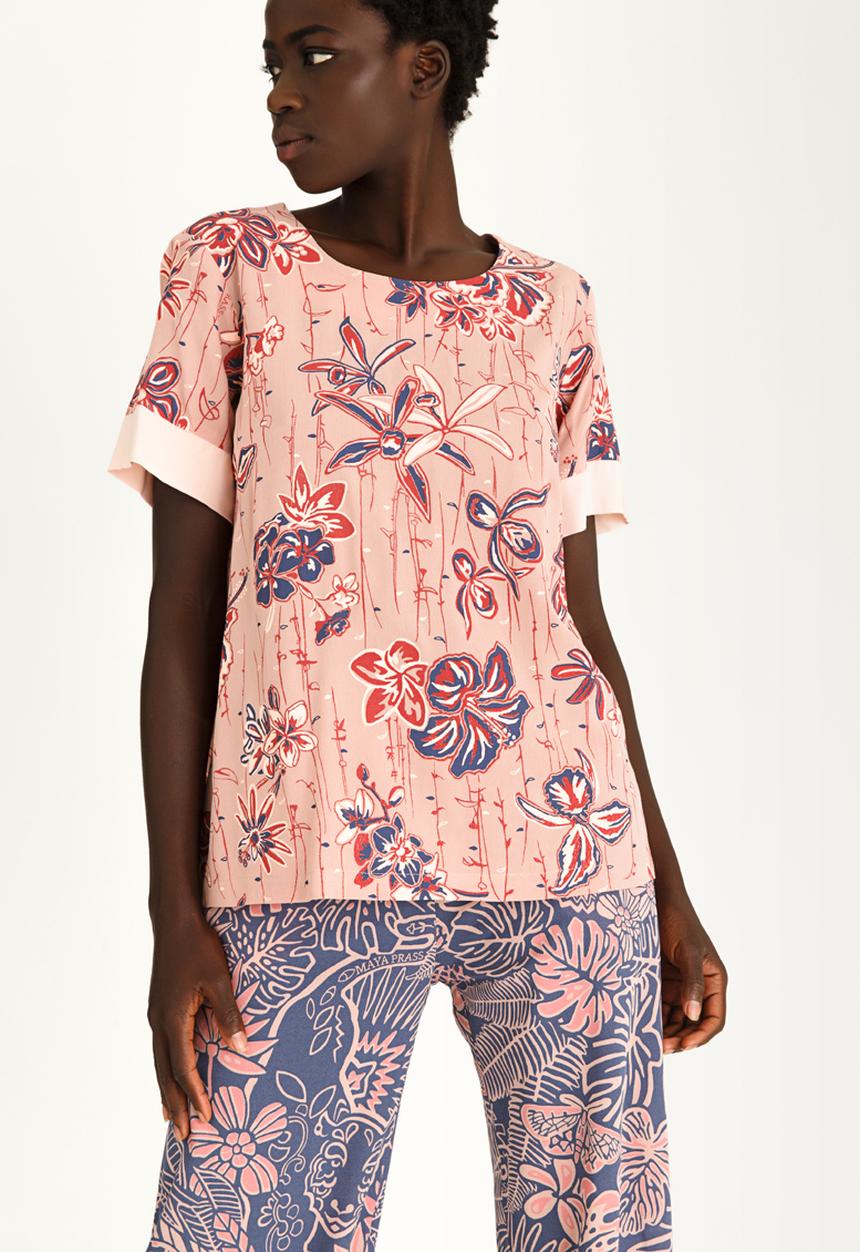 Maya Prass - Beatrix T-shirt Pale Pink