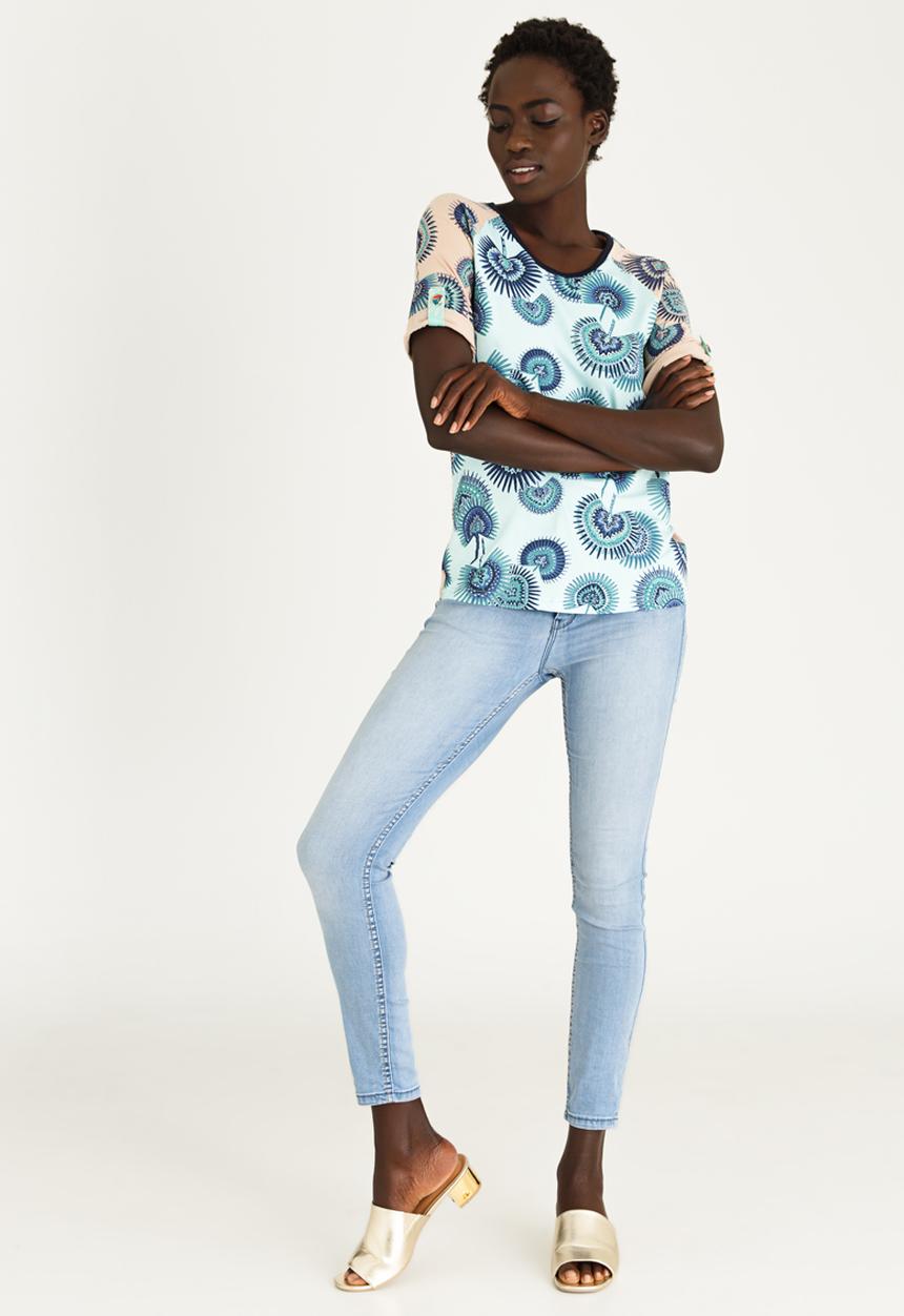 Maya Prass - Tilda T-shirt Blue