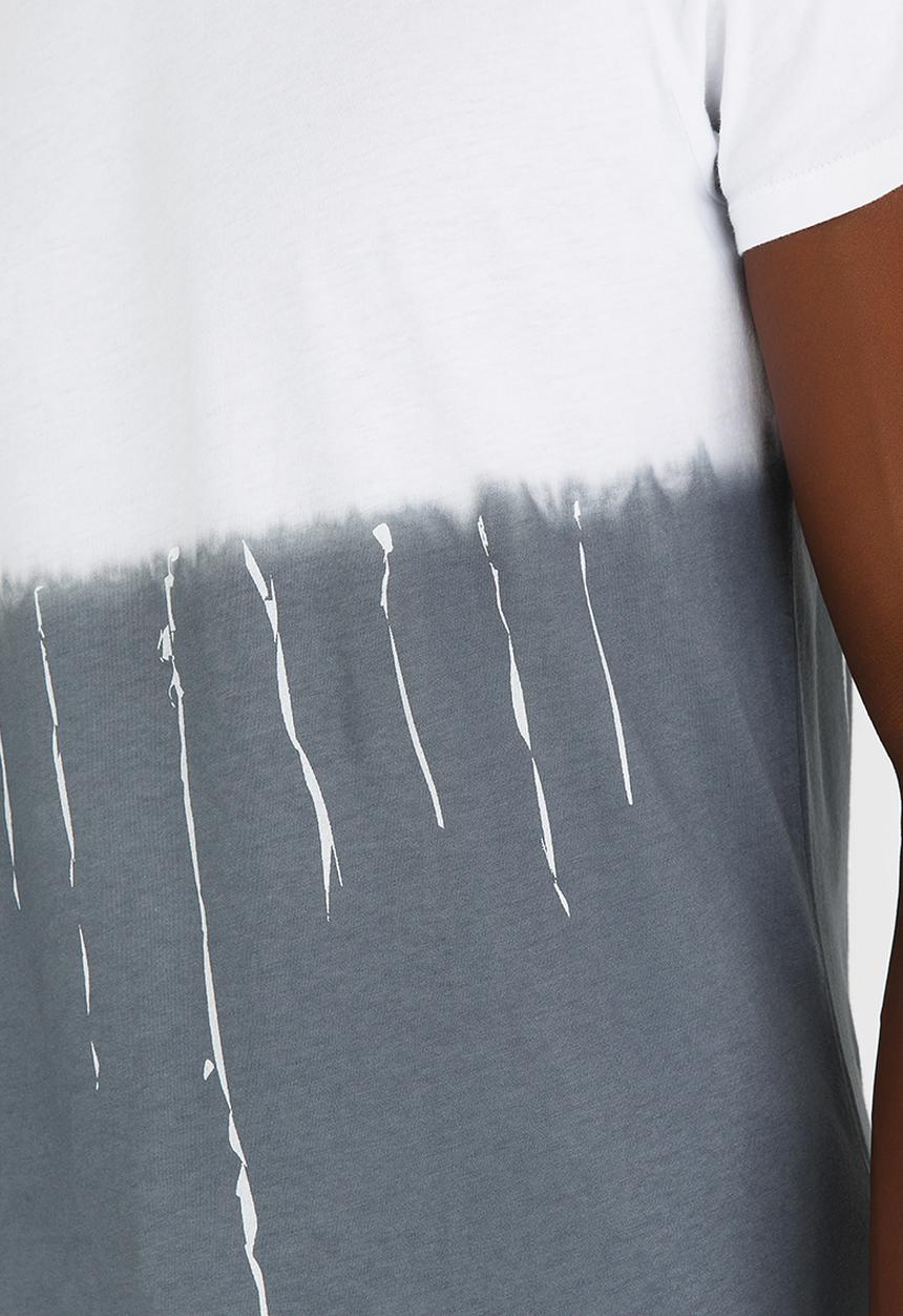 Sassoon - Crew Neck Paint Splatter Grey