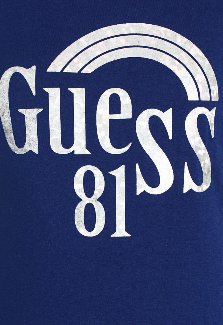 GUESS - Rainbow Tee Dark Blue