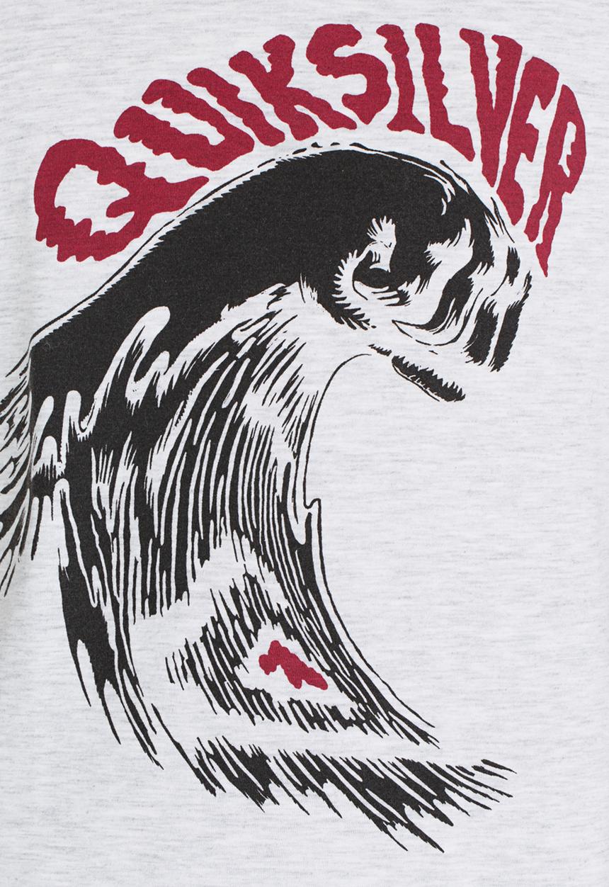 Quiksilver - Wave Punch   Boys Tee Grey