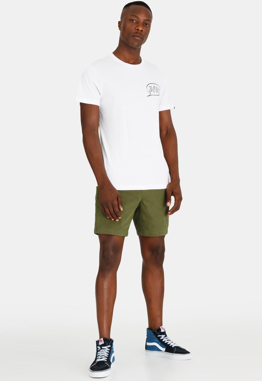 Deus Ex Machina - NR98 Crew Neck Tee White