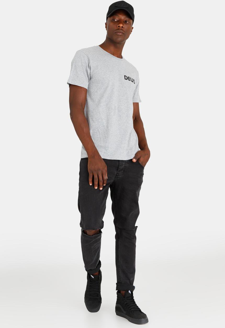 Deus Ex Machina - Concentric Crew Neck Tee Grey