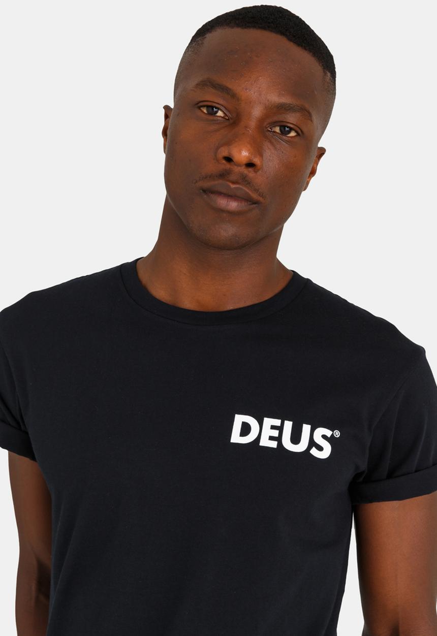 Deus Ex Machina - Concentric Crew Neck Tee Black