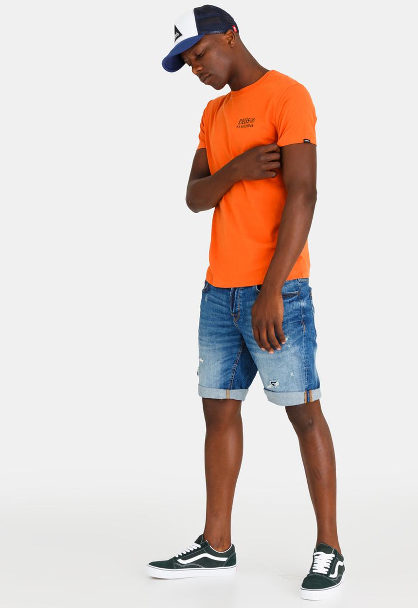 Deus Ex Machina - RA Crew Neck Tee Orange
