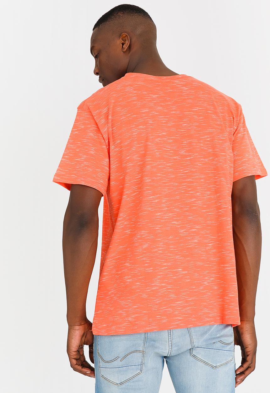 JEEP SPIRIT - Crew Printed Tee Orange