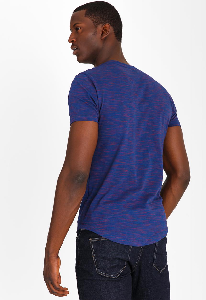 POLO - Classic Space Dye T Shirt Navy