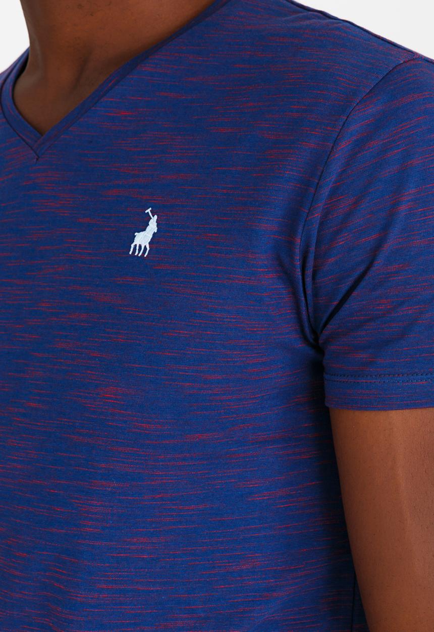 POLO - Classic Space Dye T Shirt Navy
