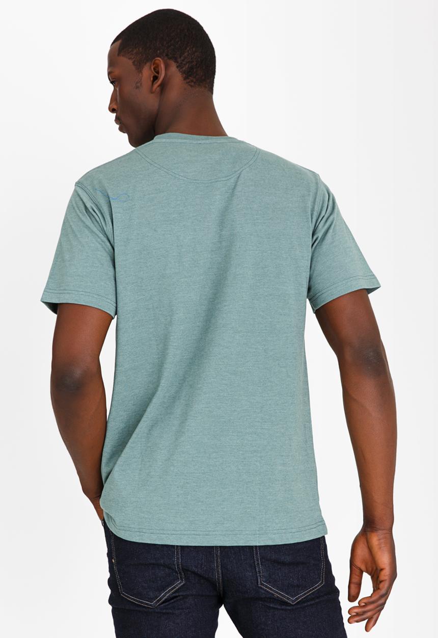 JEEP - Printed T Shirt Khaki Green