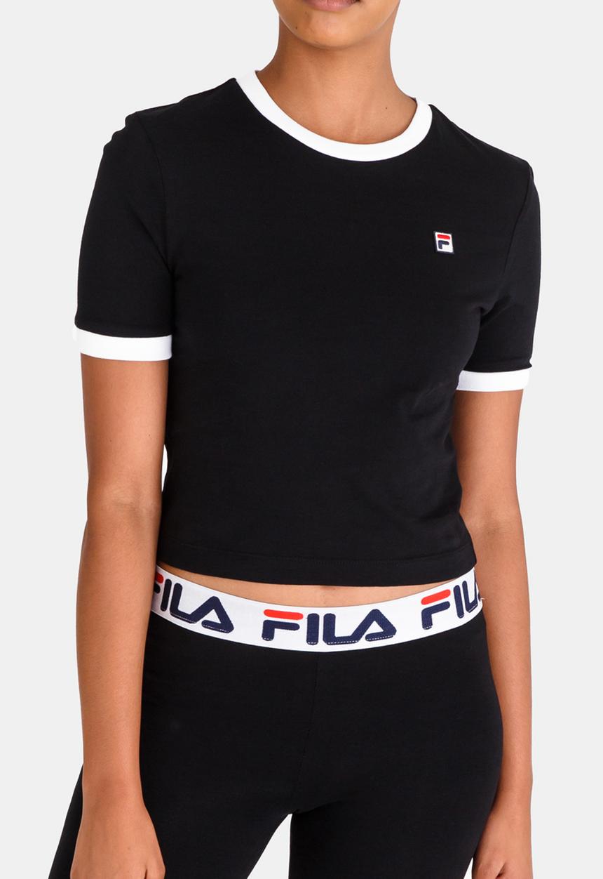 FILA - Fila Cropped Tee Black