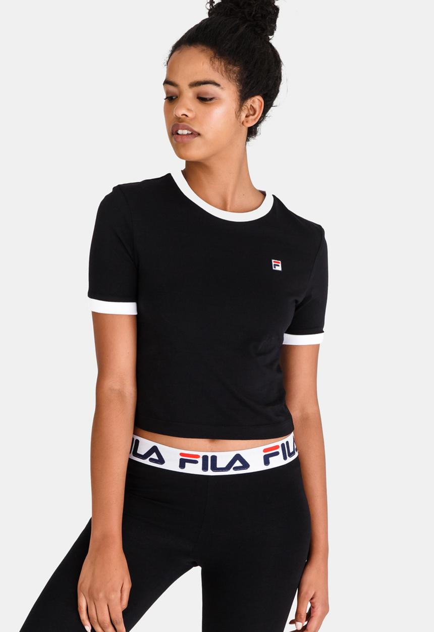 FILA - Fila Cropped Tee Black