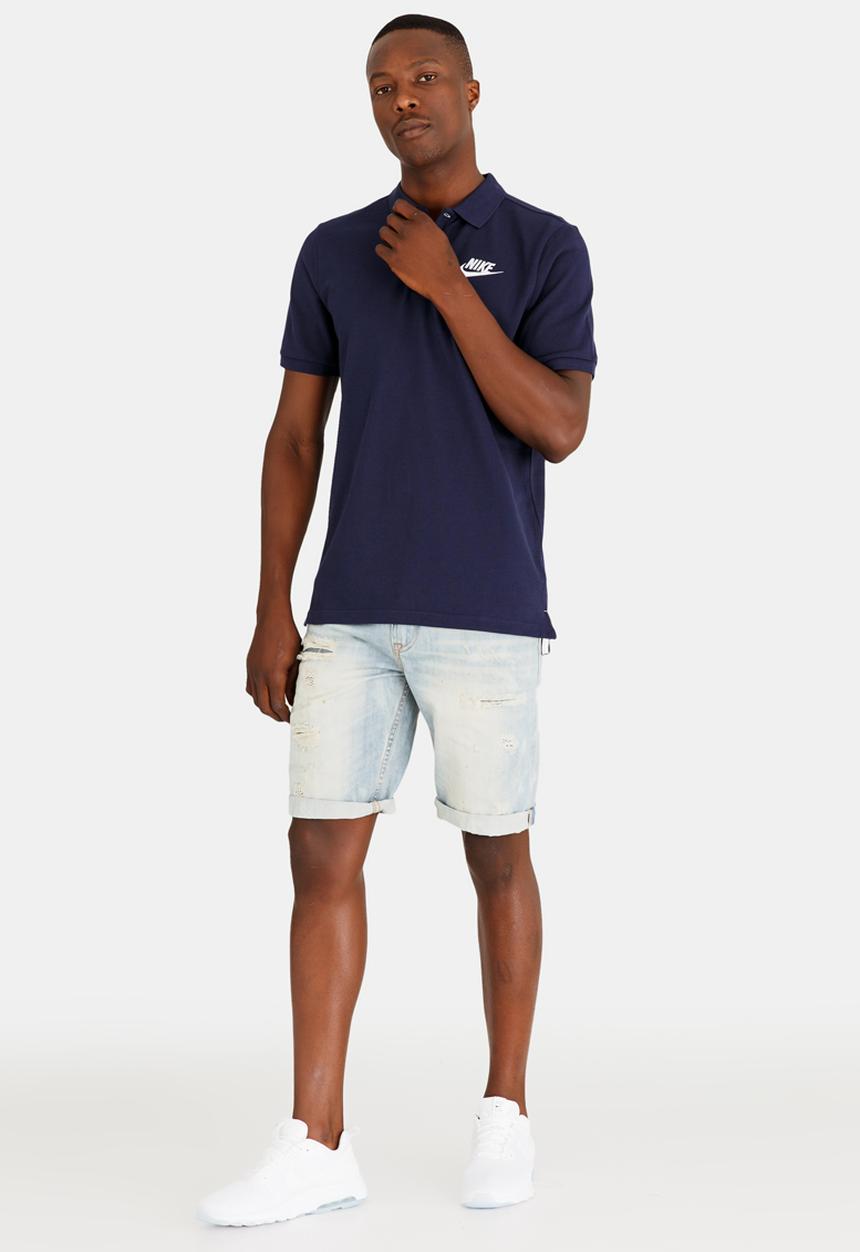 Nike - NSW Polo Pq Matchup Mid Blue