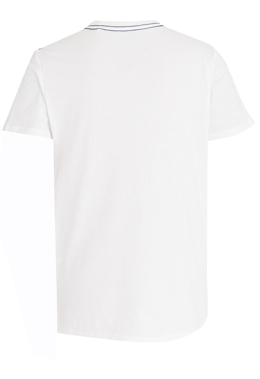 GUESS - Side Triangle Tee White