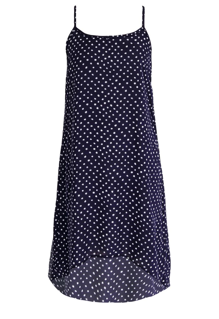 Rebel Republic - Hi-Low Woven Dress Navy