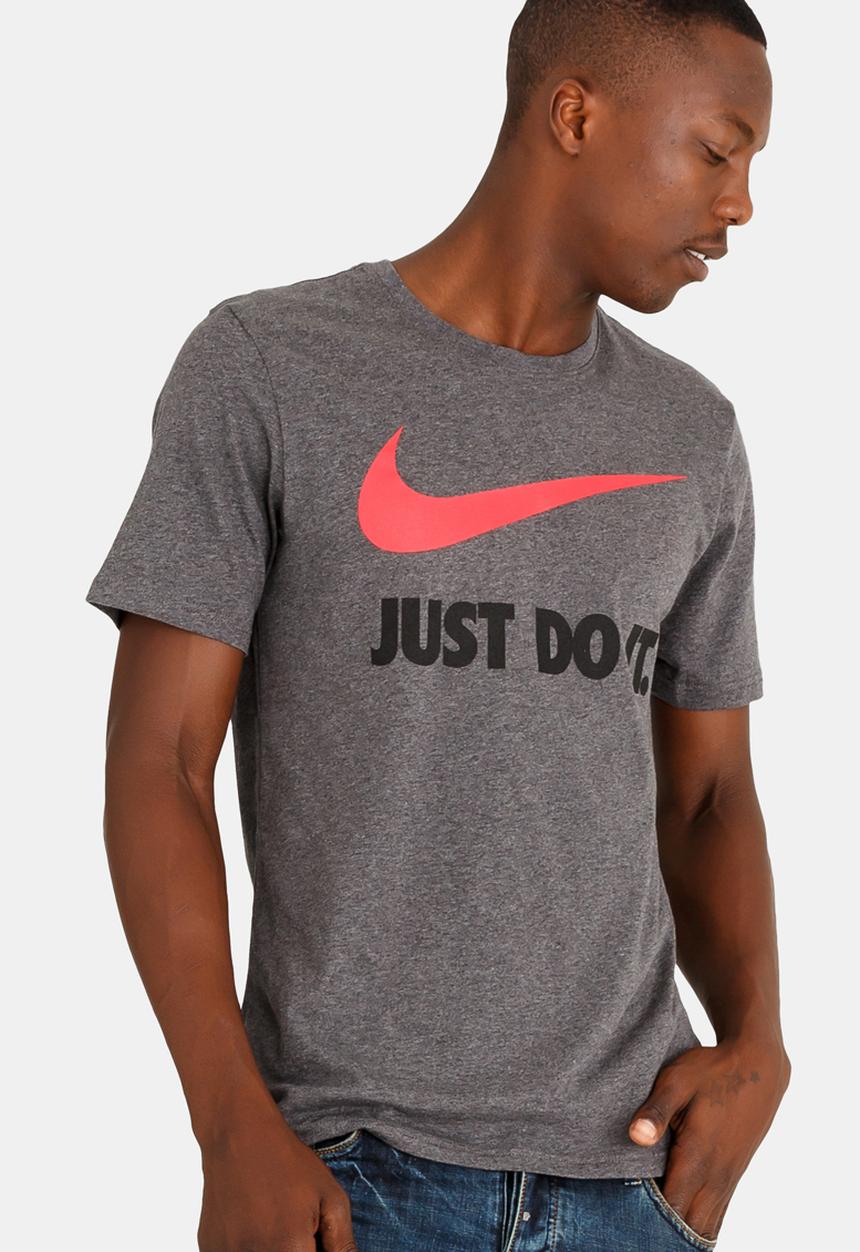 Nike - NSW Tee Jdi Swoosh New Charcoal