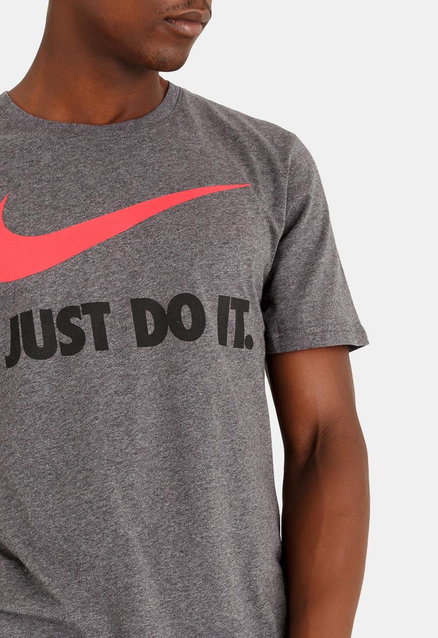 Nike - NSW Tee Jdi Swoosh New Charcoal