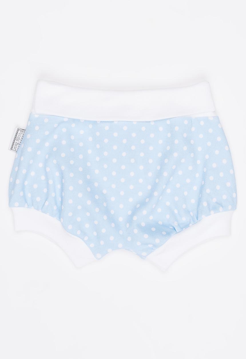 Poogy Bear - Polkadot Harem Shorts Blue