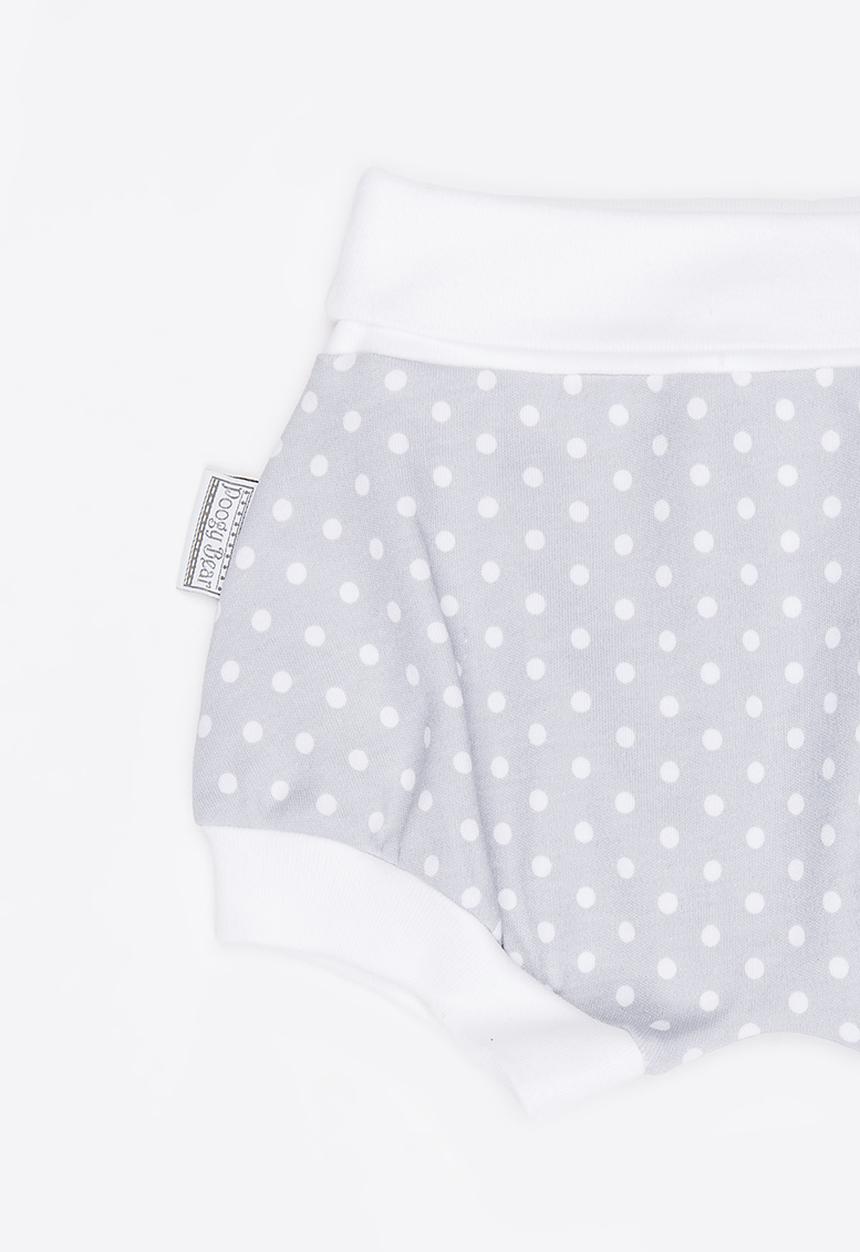 Poogy Bear - Polkadot Harem Shorts Grey