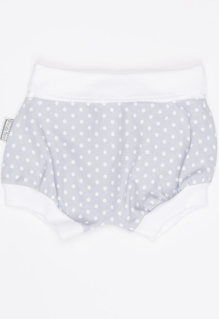 Poogy Bear - Polkadot Harem Shorts Grey