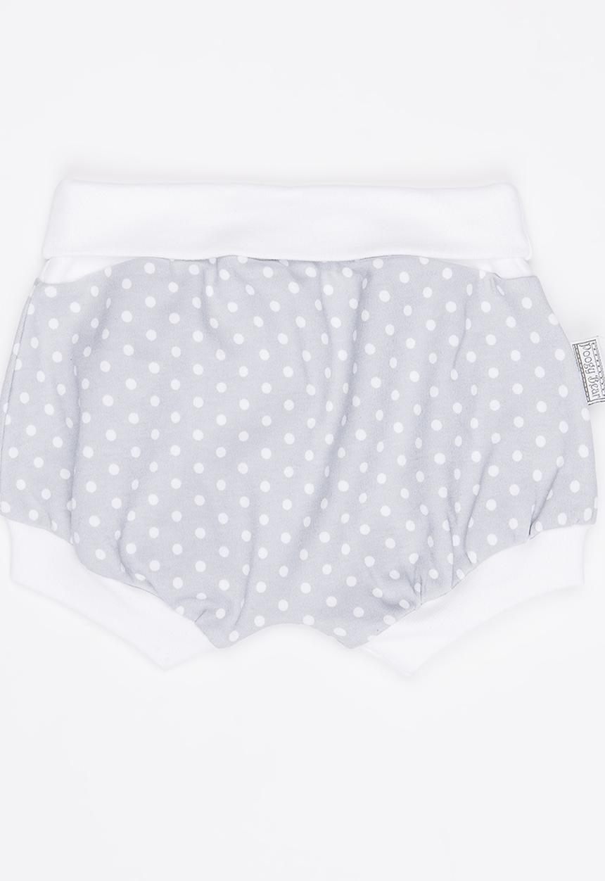 Poogy Bear - Polkadot Harem Shorts Grey