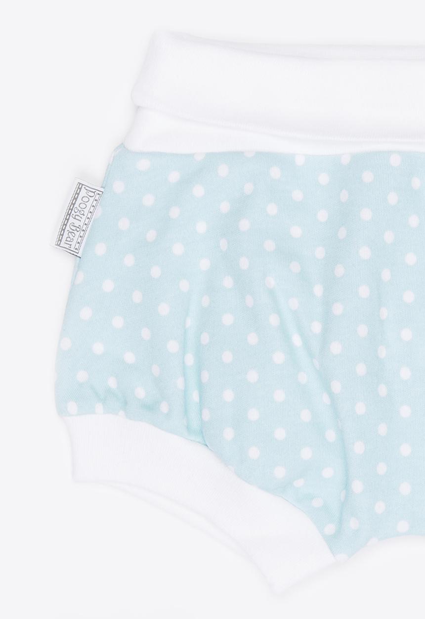 Poogy Bear - Polkadot Harem Shorts Aqua