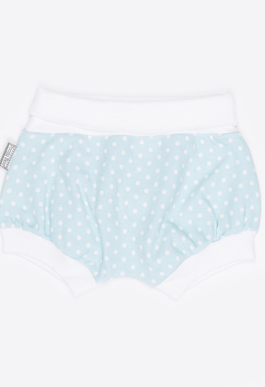 Poogy Bear - Polkadot Harem Shorts Aqua
