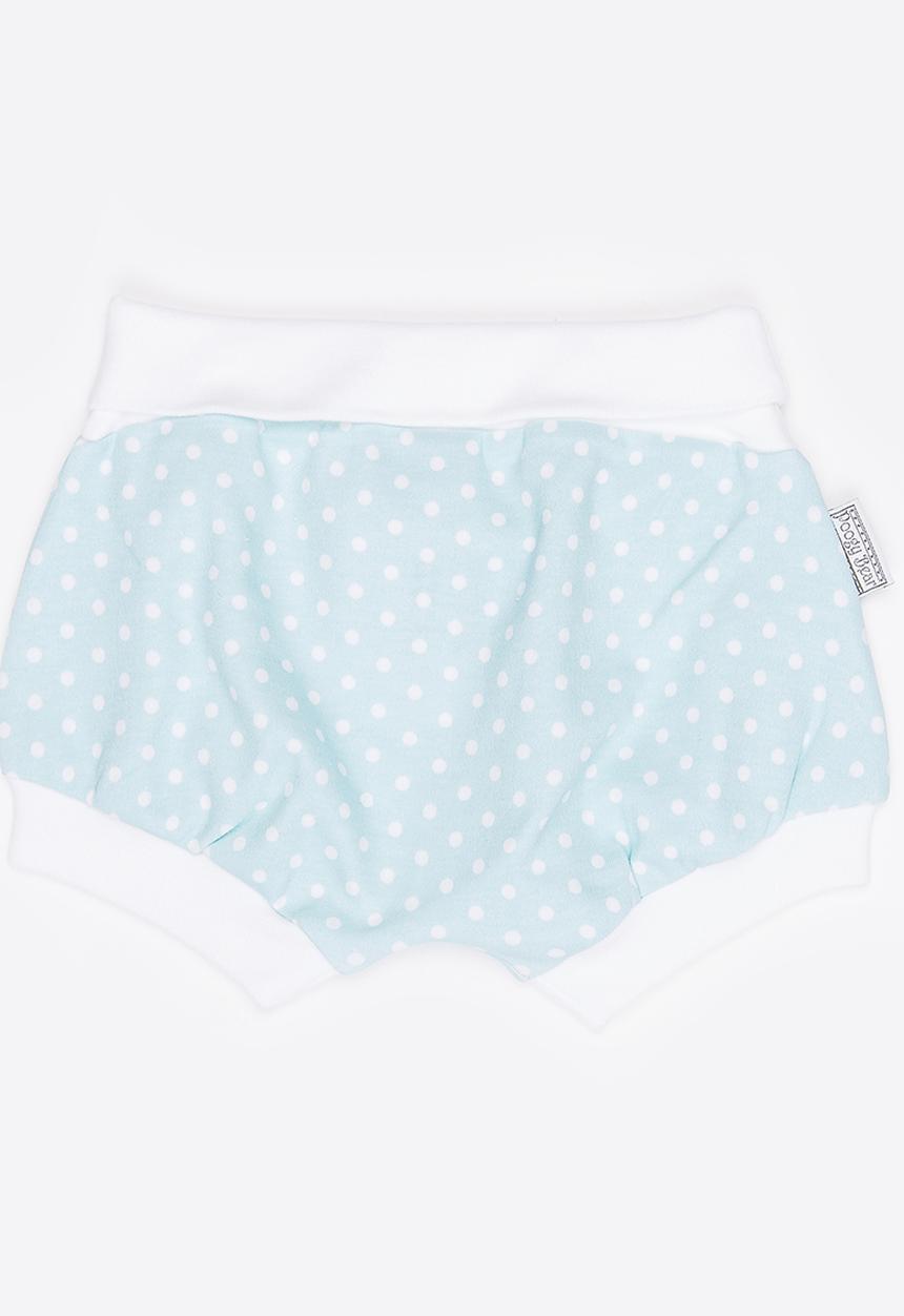 Poogy Bear - Polkadot Harem Shorts Aqua