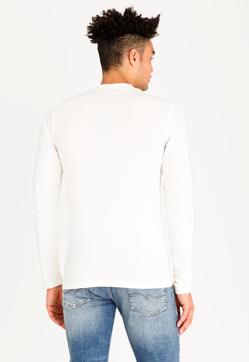 Only & Sons - Fabio High Rip Neck Off White
