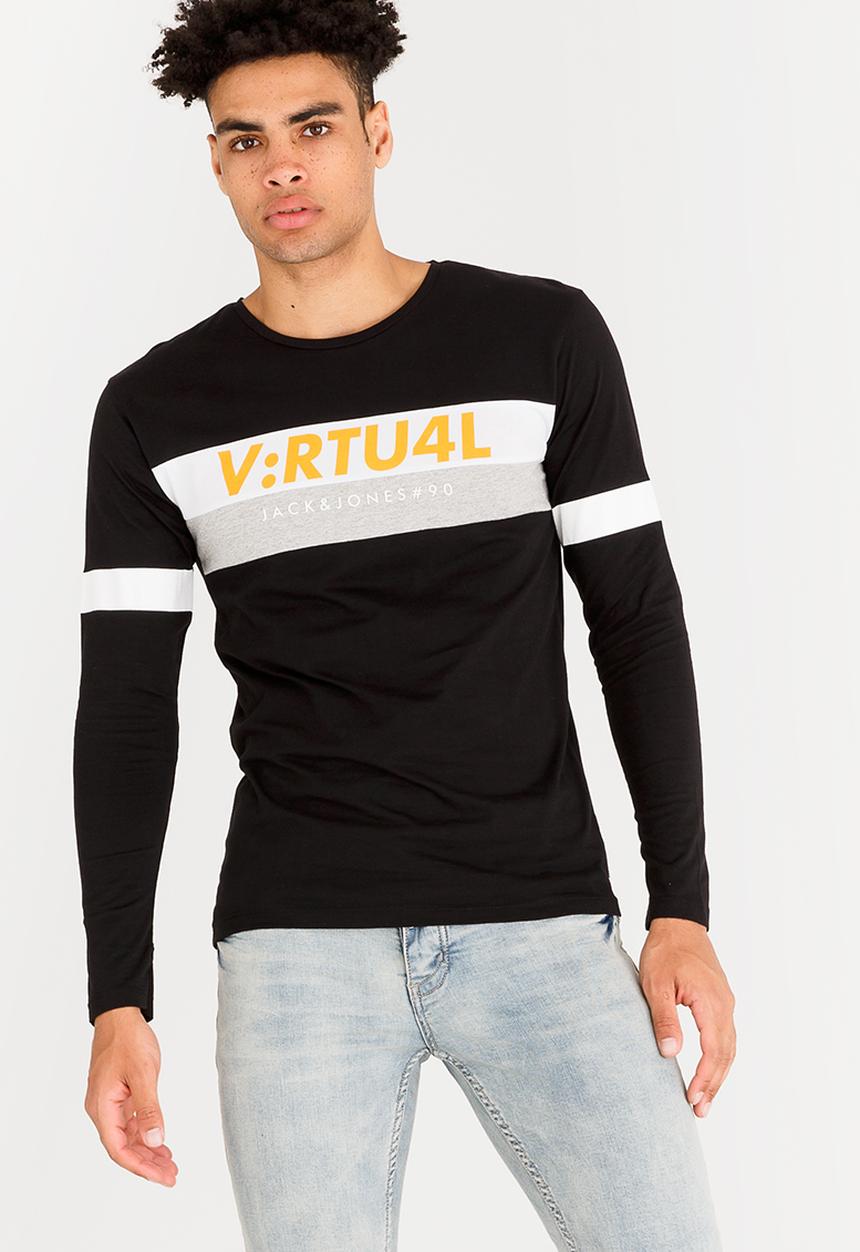 Jack & Jones - Ace Crew Neck Tee Black