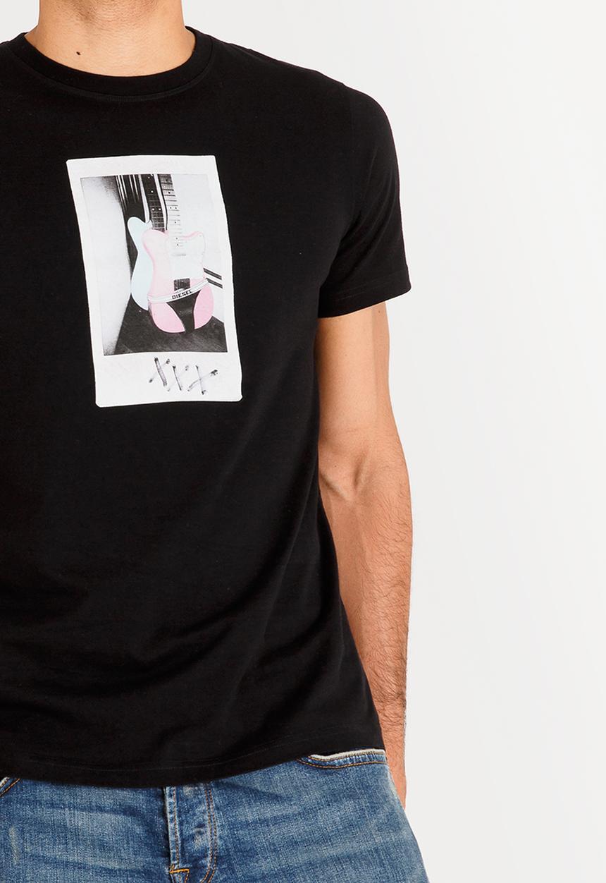 Diesel  - T-Joe  Crew Neck T-shirt Black